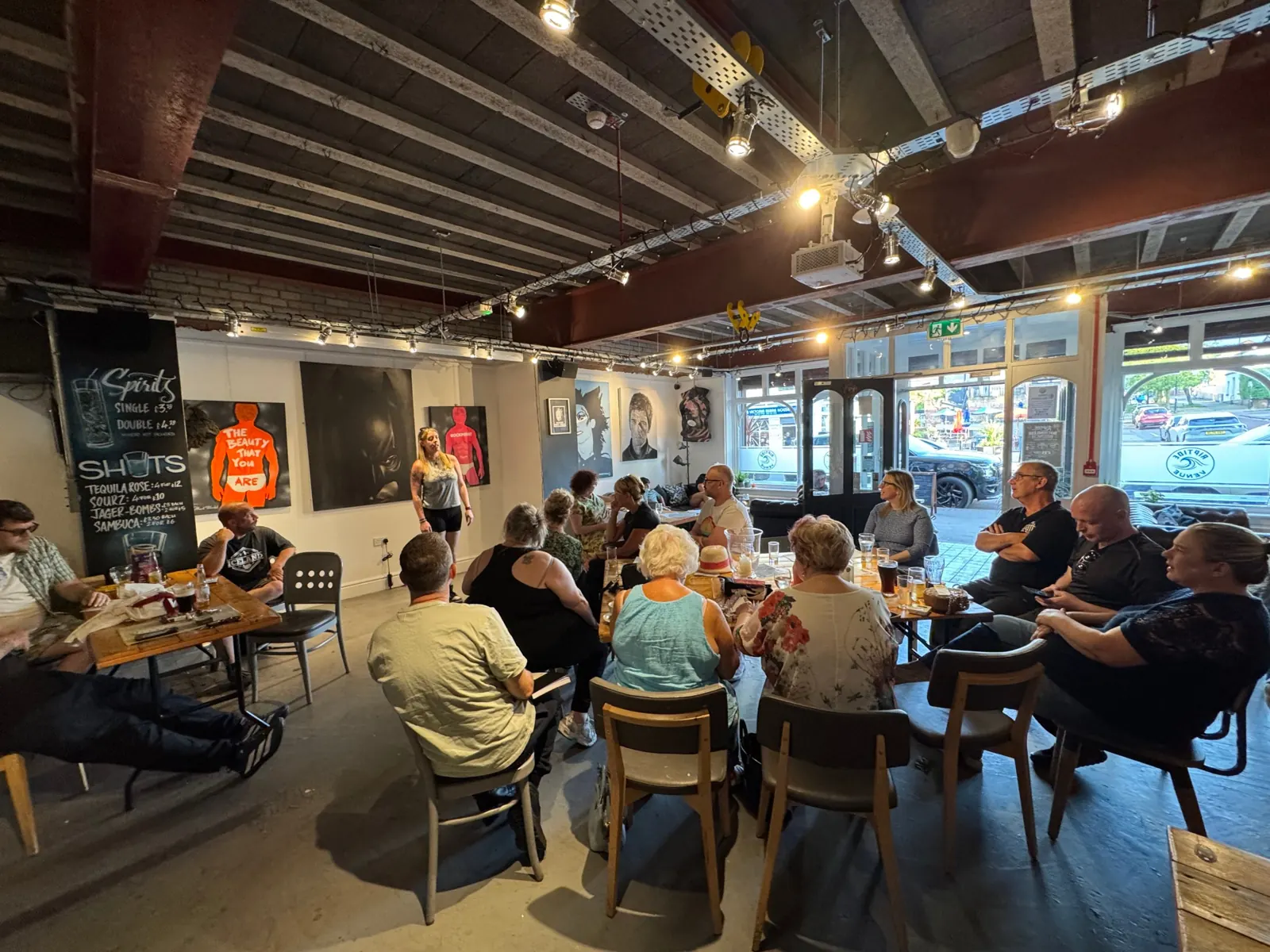One of our monthly meet-ups